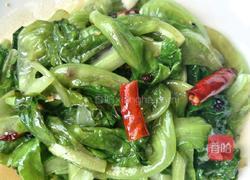 简单的素炒生菜的做法图解5