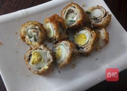 香酥猪肉芝士卷的做法图解17