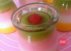 彩虹布丁的做法图解7