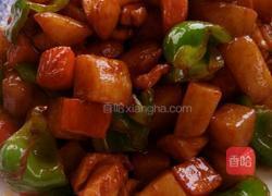 酱爆三丁的做法图解5