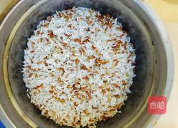 土豆胡萝卜腊肉焖饭的做法图解9