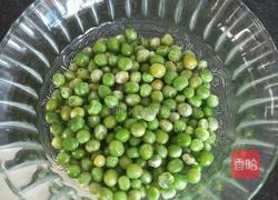 青豆炒虾仁的做法图解2