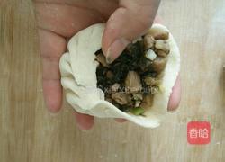 梅菜扣肉包子的做法图解16