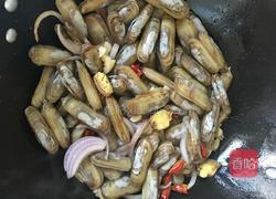 辣炒蛏子的做法图解5