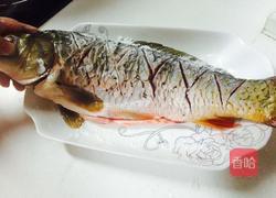 浇汁鱼。的做法图解3