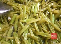 酸辣空心菜杆的做法图解5