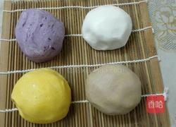彩色汤圆的做法图解5
