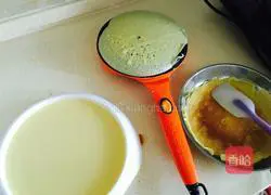 Durian Mango Layer Cake & Pancake Recipe Illustration 4