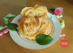 心形椰蓉面包（手工揉面版）的做法图解15