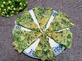 芹菜叶鸡蛋饼的做法[图]