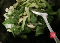 香菇小白菜的做法图解6