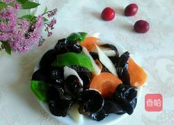 黑木耳炒山药的做法图解12