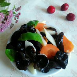 黑木耳炒山药的做法[图]