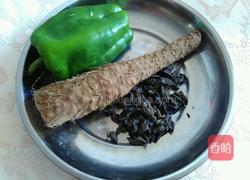 黑木耳炒山药的做法图解1