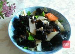 黑木耳炒山药的做法图解11