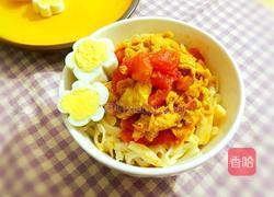 西红柿鸡蛋拌面的做法图解18