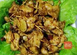 牙签鸡肉的做法图解6