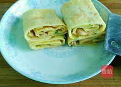 火腿煎饼的做法图解3