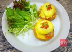 烟熏鲑鱼班尼迪克蛋的做法图解14