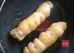 咖喱鷄腿蔬菜卷的做法图解4