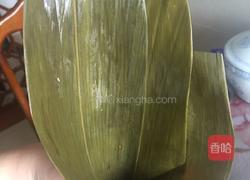 五香绿豆瘦肉粽的做法图解7