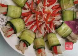 金针菇翡翠卷的做法图解11