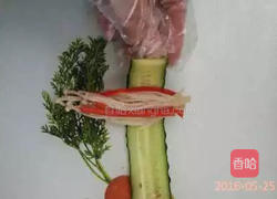 金针菇翡翠卷的做法图解10