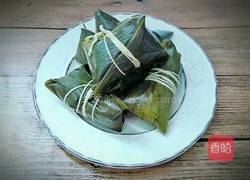 香菇花生肉粽(龙舟粽)的做法图解24