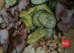 凉拌青瓜猪头肉的做法图解1