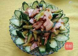 凉拌青瓜猪头肉的做法图解5
