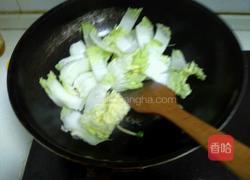 娃娃菜贡丸汤的做法图解2