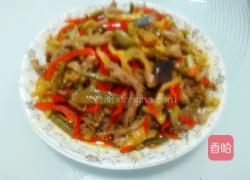 什锦泡菜妙肉丝的做法图解6