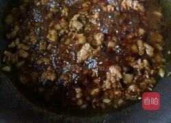 蒜香肉末淋小白菜的做法图解7