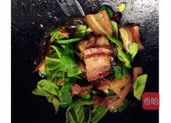 青椒炒腊肉的做法图解9