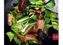 青椒炒腊肉的做法图解10