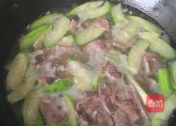 丝瓜猪肝汤的做法图解7