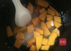 南瓜泥粥的做法图解2