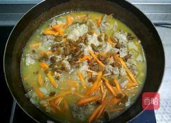 黑椒牛腩抓饭的做法图解6