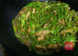 辣椒肉丝汆面的做法图解6