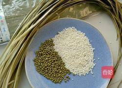清香豆沙粽的做法图解1