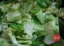 手撕包菜的做法图解3