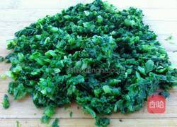 猪肉香菇小白菜馅馅饼的做法图解6