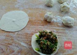 猪肉香菇小白菜馅馅饼的做法图解9