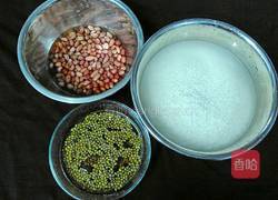 绿豆花生蜜枣粽(三角粽)的做法图解3