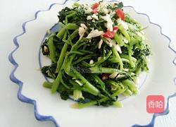 蒜蓉菠菜的做法图解10