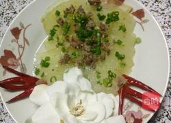 肉末蒸东瓜的做法图解5