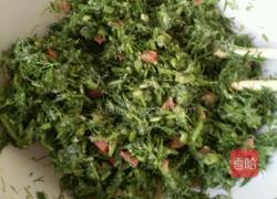 茴香鸡蛋饼的做法图解3