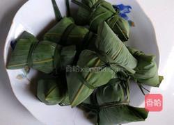 芋茎干粽子的做法图解8