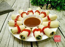 豆皮千层卷的做法图解10