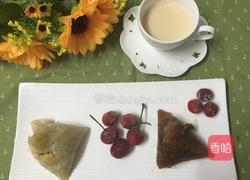 五香绿豆大肉粽的做法图解12